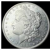 1880-S Silver Morgan Dollar CHOICE AU