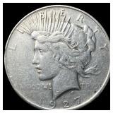 1927 Peace Silver Dollar LIGHTLY CIRCULATED