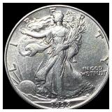 1938-D Silver Walking Liberty Half Dollar CHOICE A