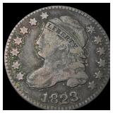 1823 Capped Bust Dime LIGHTLY CIRCULATED