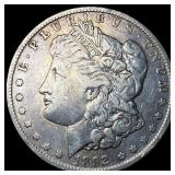 1892-O Silver Morgan Dollar ABOUT UNCIRCULATED