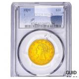 1899 $10 Gold Eagle PCGS MS63