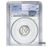 1939 Mercury Silver Dime PCGS PR68