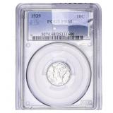 1939 Mercury Silver Dime PCGS PR68