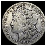 1881 Morgan Silver Dollar LIGHTLY CIRCULATED