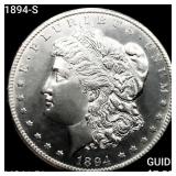 1894-S Morgan Silver Dollar UNCIRCULATED PL