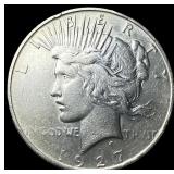 1927-D Peace Silver Dollar SUPERB GEM BU