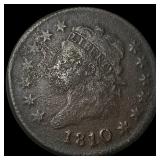 1810 Classic Head Large Cent NICELY  CIRCULATED