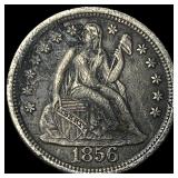 1856 Seated Liberty Dime NEARLY UNCIRCULATED
