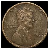 1922-D Lincoln Wheat Cent NEARLY UNCIRCULATED