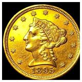 1895 Liberty Head Gold $2.5 Quarter Eagle UNCIRCUL