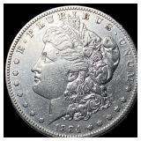 1884-S Silver Morgan Dollar CHOICE AU