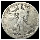 1918 Walking Liberty Half Dollar LIGHTLY CIRCULATE