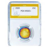 1920 Standing Liberty Quarter PGA MS65+