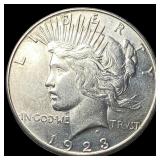 1923 Silver Peace Dollar UNCIRCULATED