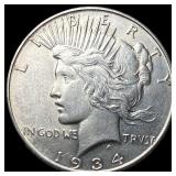 1934 Silver Peace Dollar UNCIRCULATED