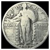 1927-S Silver Standing Liberty Quarter NICELY  CI
