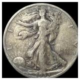 1933-S Silver Half Dollar Walking Liberty LIGHTLY