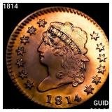 1814 Classic Head Large Cent HIGH GRADE