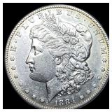 1884-S Silver Morgan Dollar CLOSELY UNCIRCULATED