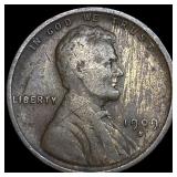 1909-S Lincoln Wheat Cent NEARLY UNCIRCULATED