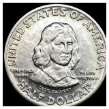 1934 Maryland Tercentenary Silver Half Dollar CHOI
