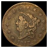 1817 Coronet Head Large Cent NEARLY UNCIRCULATED