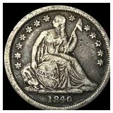 1840-O Seated Liberty Dime No Drapery LIGHTLY  CI