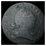 Great Britain 1694 Copper Halfpenny William  III