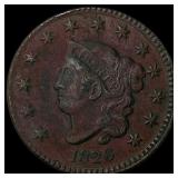 1826 Coronet Head Large Cent LIGHTLY CIRCULATED
