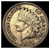 1864 Bronze Indian Head Cent UNCIRCULATED