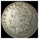 1900-S Silver Morgan Dollar NEARLY UNCIRCULATED