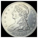 1837 Capped Bust Half Dollar UNCIRCULATED