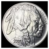 2001-P Silver Buffalo Dollar SUPERB GEM BU