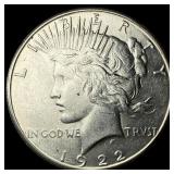 1922 Silver Peace Dollar UNCIRCULATED