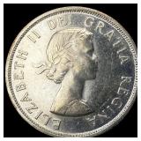 1955 Canada Silver Dollar CHOICE BU