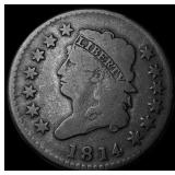 1814 Classic Head Large Cent LIGHTLY CIRCULATED
