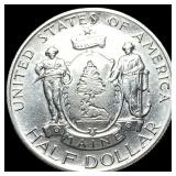 1920 Silver Maine Half Dollar CLOSELY UNCIRCULATED