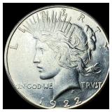 1922-S Silver Peace Dollar UNCIRCULATED
