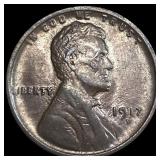 1917-D Lincoln Wheat Cent NEARLY UNCIRCULATED