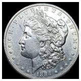 1884-S Silver Morgan Dollar ABOUT UNCIRCULATED