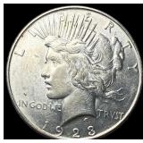 1923 Silver Peace Dollar UNCIRCULATED