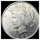 1922 Silver Peace Dollar UNCIRCULATED