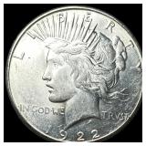 1922 Silver Peace Dollar UNCIRCULATED
