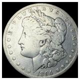1894-O Silver Morgan Dollar LIGHTLY  CIRCULATED