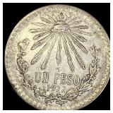 Mexico Silver 1 Peso UNCIRCULATED