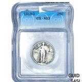 1919-D Standing Liberty Quarter ICG AG3