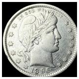 1896-O Barber Quarter NEARLY UNCIRCULATED