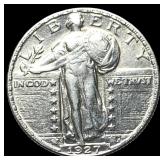 1927-D Standing Liberty Quarter CLOSELY UNCIRCULAT
