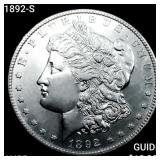 1892-S Morgan Silver Dollar HIGH GRADE